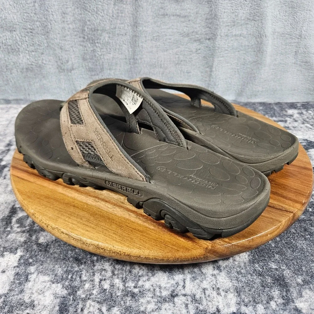 Merrell Moab Drift 2 Flip Flops Earth Men's Performance Sandal Size 11 Slip On